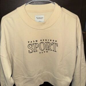 Yellow Palm Springs Sport Club Sweatshirt